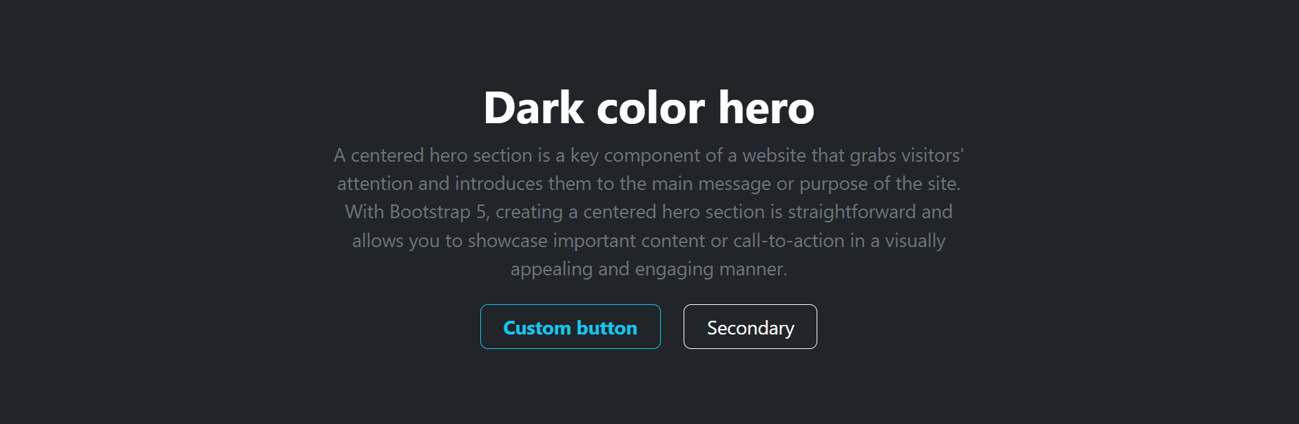 dark hero