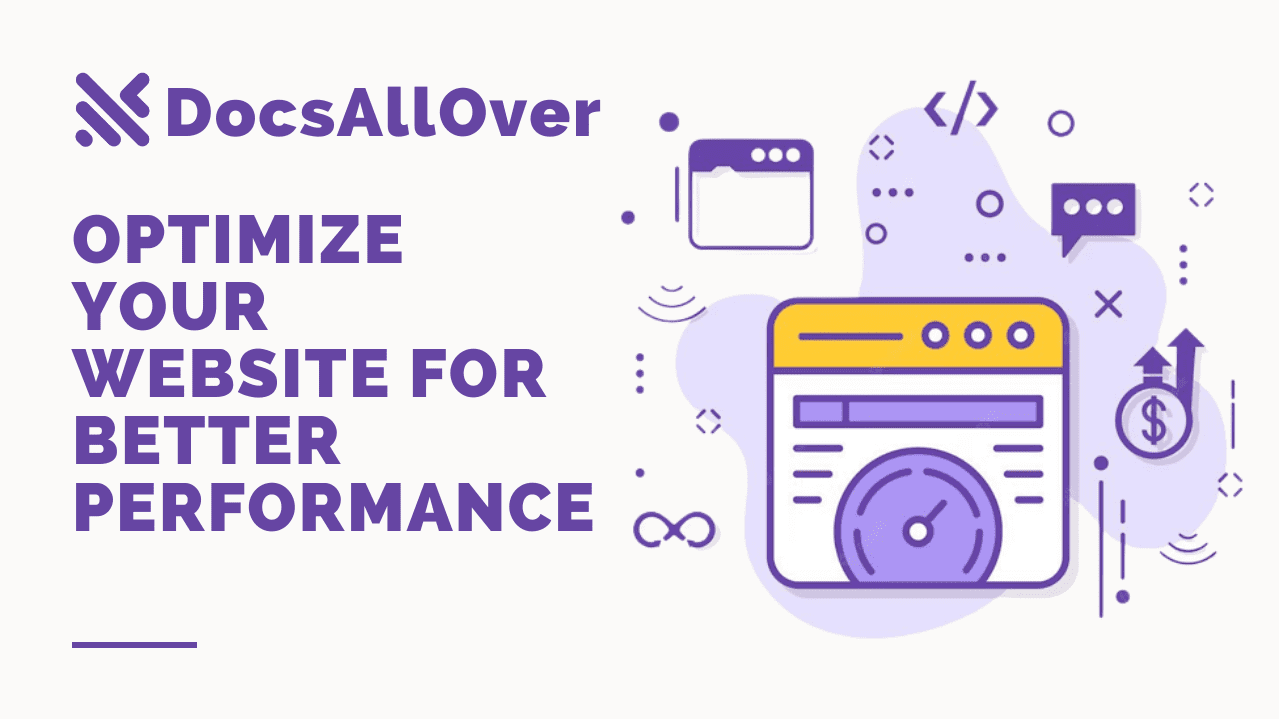 Docsallover - How to Optimize Your Website for Better Performance