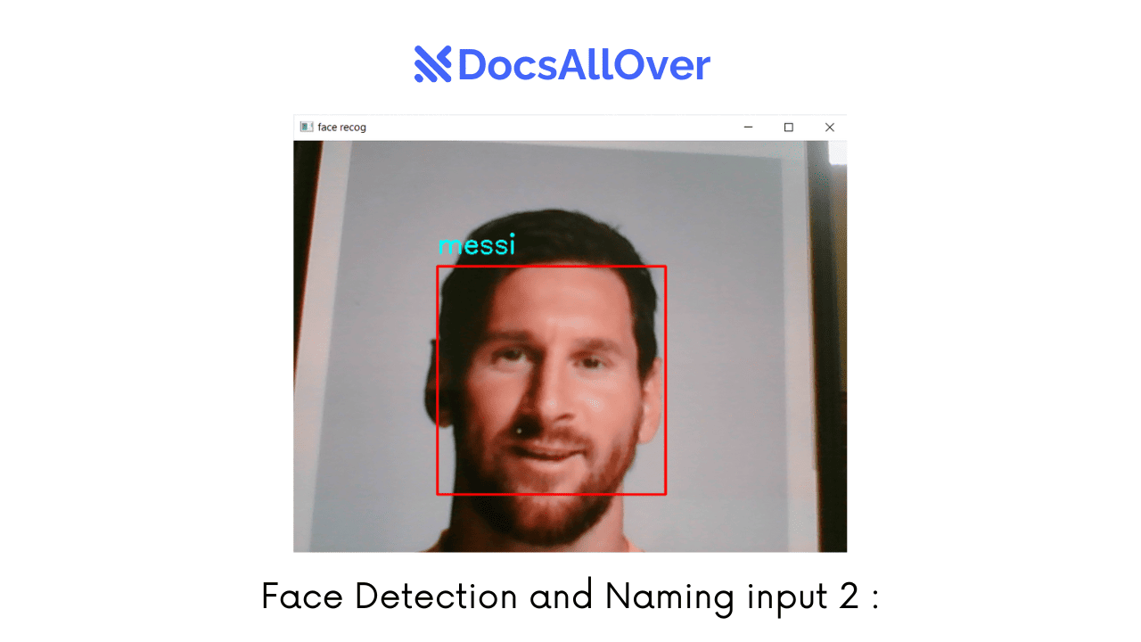 Face Recognition System Input 2