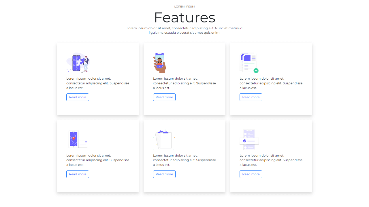 DocsAllOver - Bootstrap 5 Features Section With Box and Images