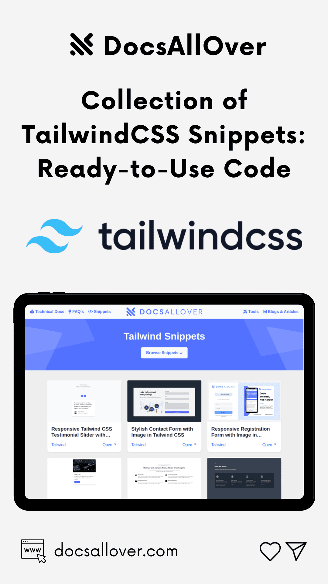 DocsAllOver - Tailwind Snippets