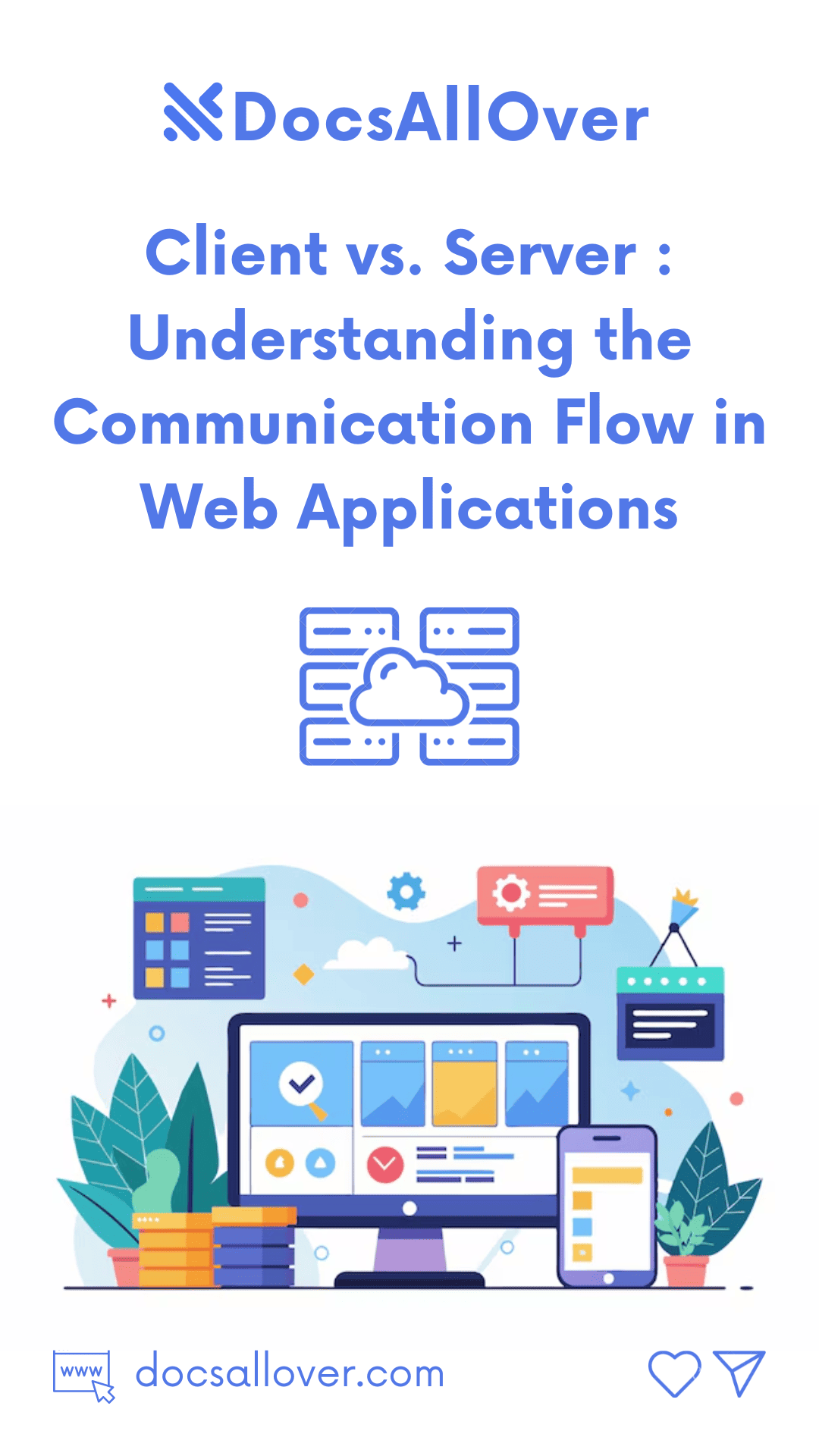 DocsAllOver - Client vs. Server: Understanding the Communication Flow in Web Applications