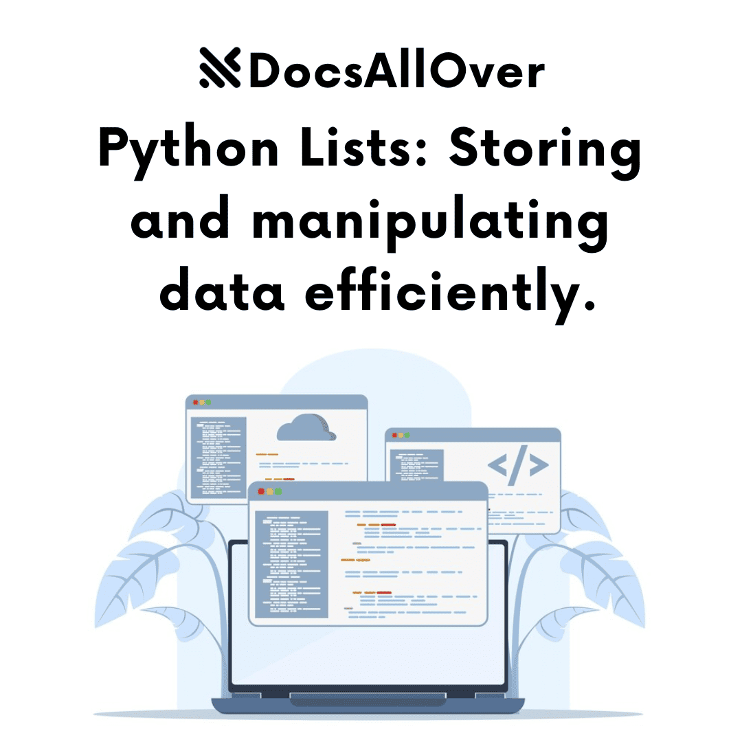 DocsAllOver - Python Lists: Storing and Manipulating Data Efficiently